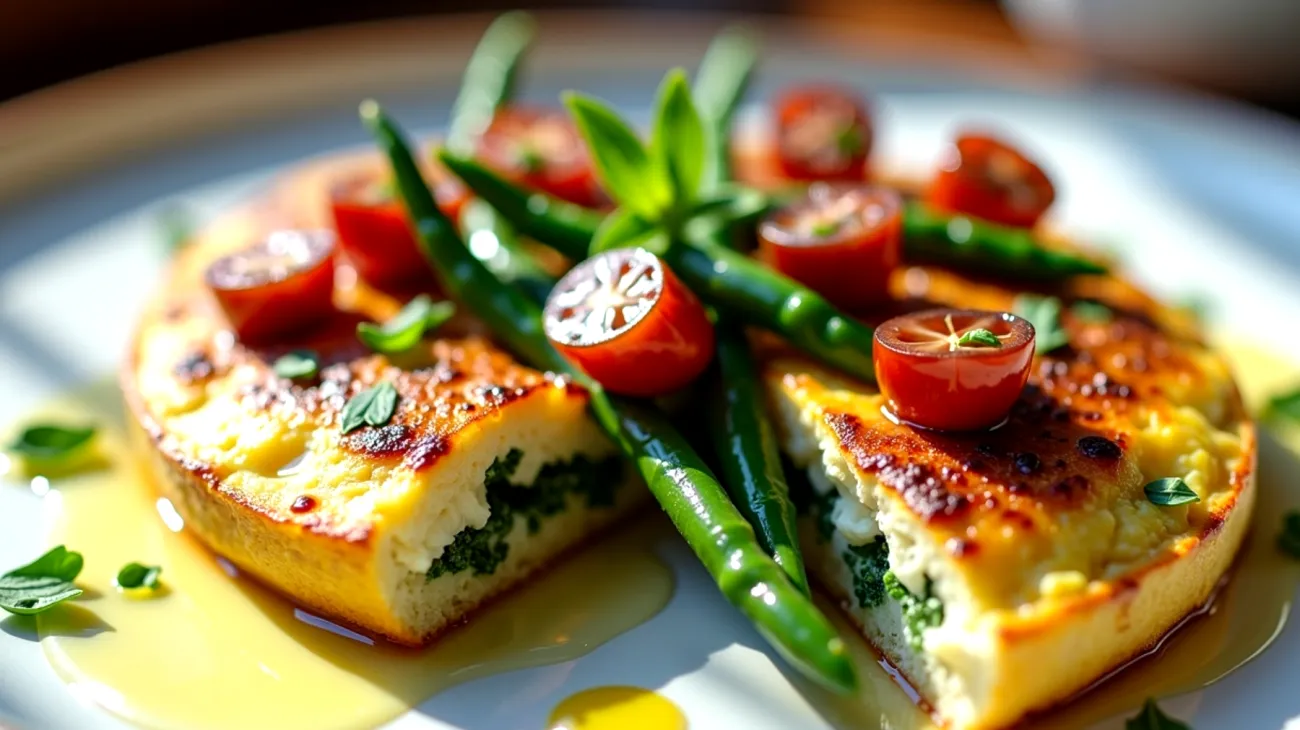 Frittatina speck fagiolini"