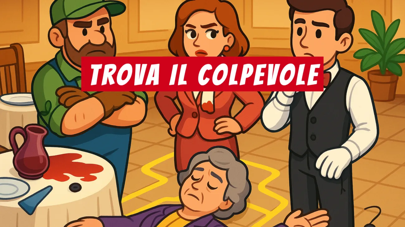 Solo i veri geni capiranno chi è l’assassino in questa enigmatica cena: accetti la sfida?"