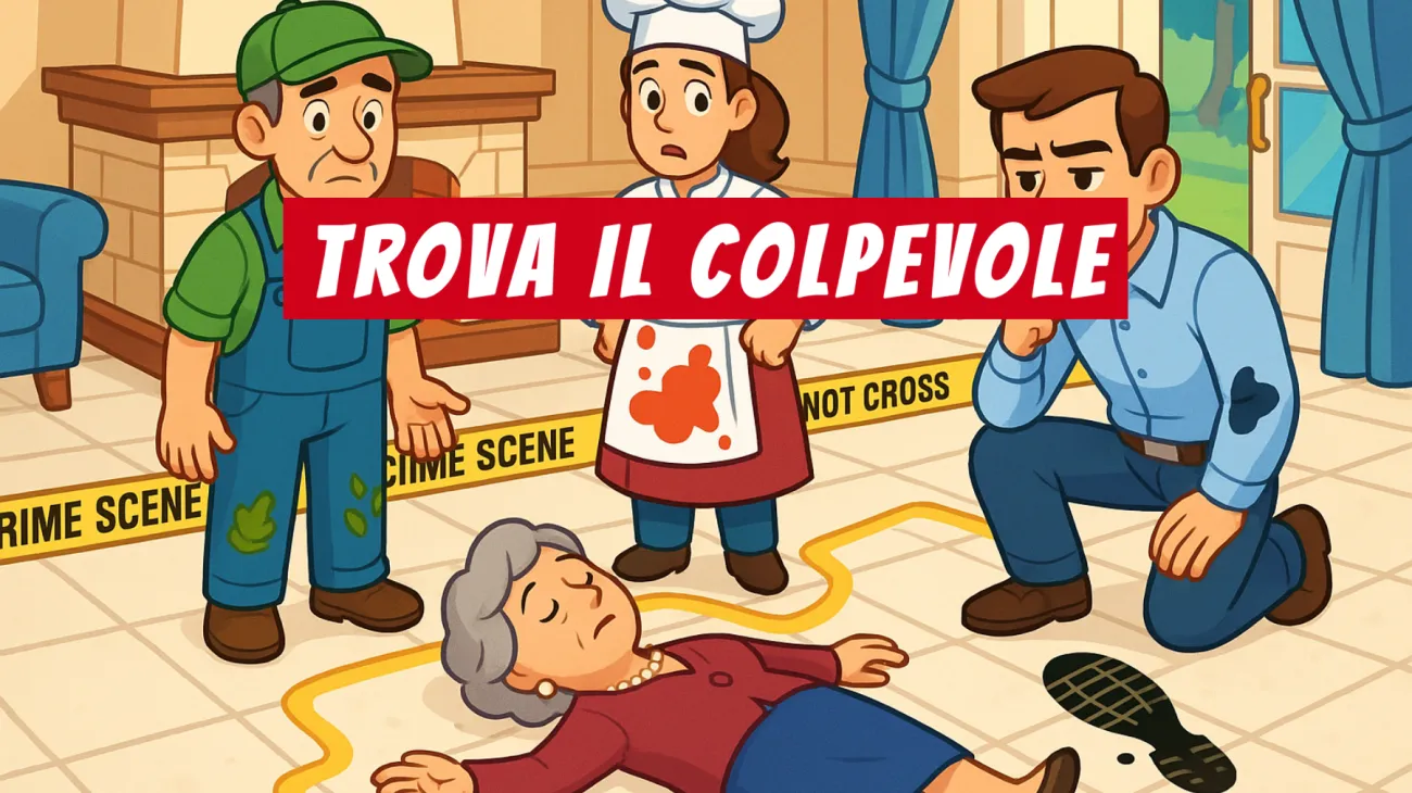 Solo i veri geni riescono a risolvere questo indovinello della villa sul lago: trovi il colpevole al primo colpo?"