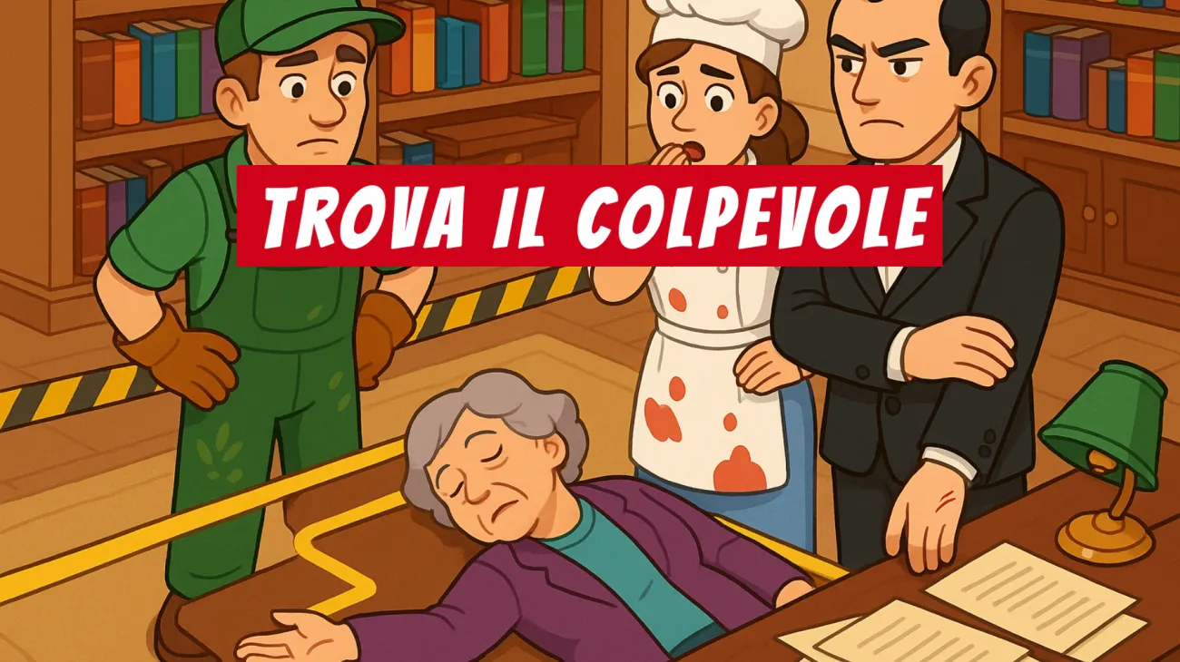 Solo il 2% Riesce a Risolvere Questo Giallo in Villa: Ti Consideri un Genio? Mettiti alla Prova!"