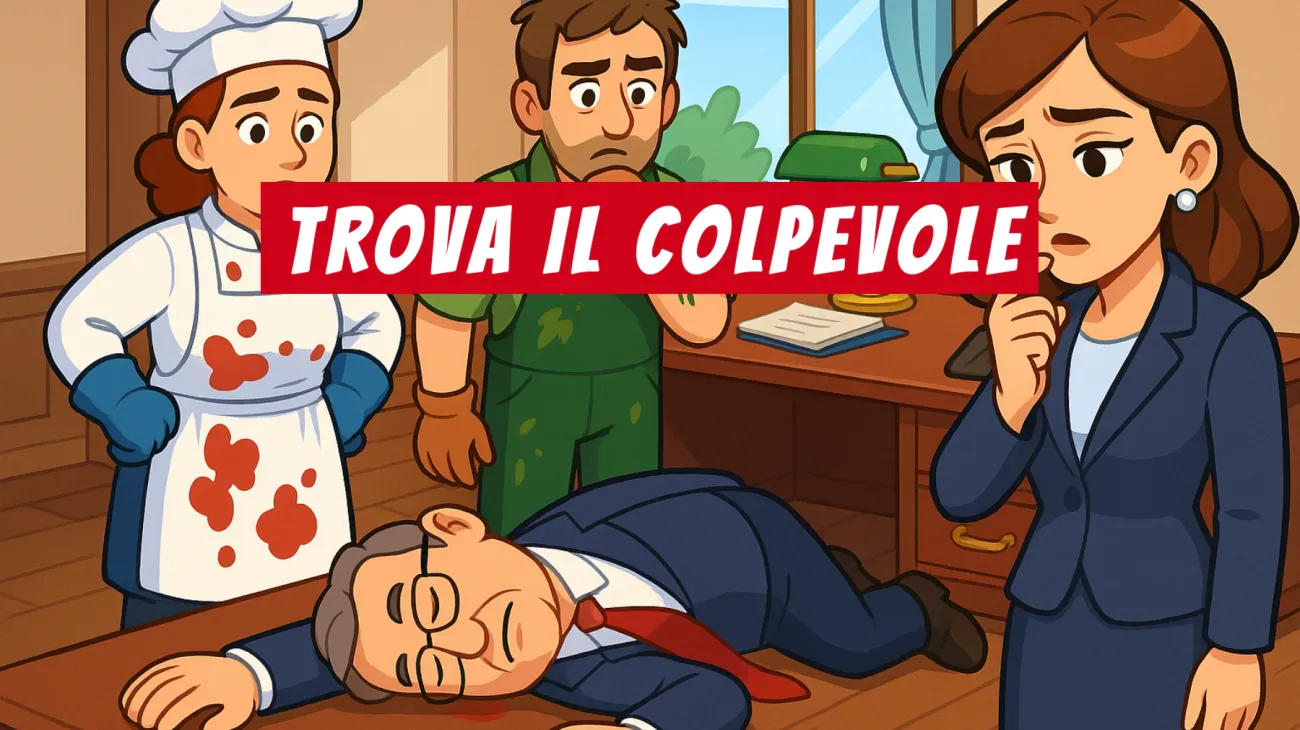 Solo il 2% riesce a trovare il colpevole: risolvi subito l’indovinello che sta facendo impazzire il web!"