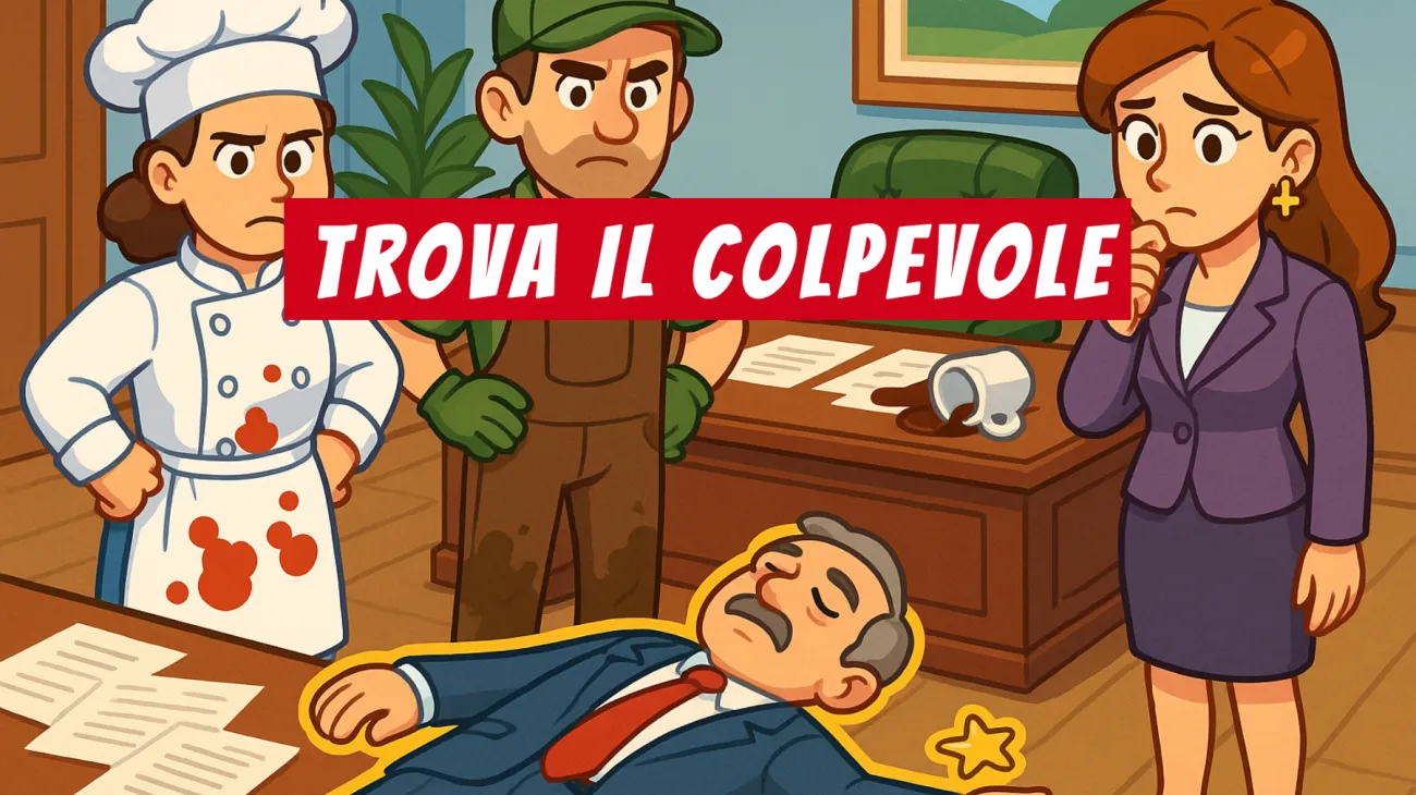 Solo il 3% delle persone riesce a risolverlo al primo colpo: scopri chi è il vero colpevole nel mistero dell’ufficio in mogano! Sfida la tua intelligenza"