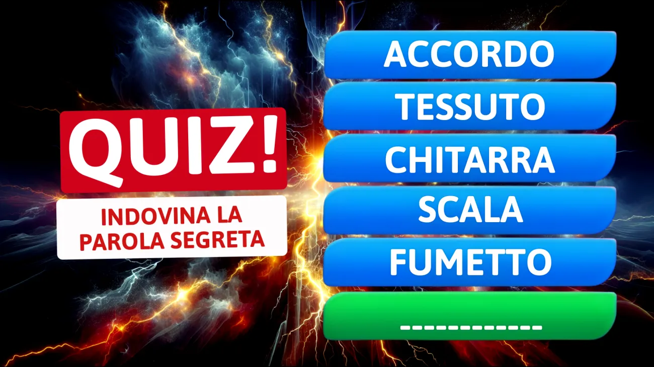 Solo le menti più brillanti riescono a risolvere questo indovinello di Reazione a catena: ti senti abbastanza intelligente?"