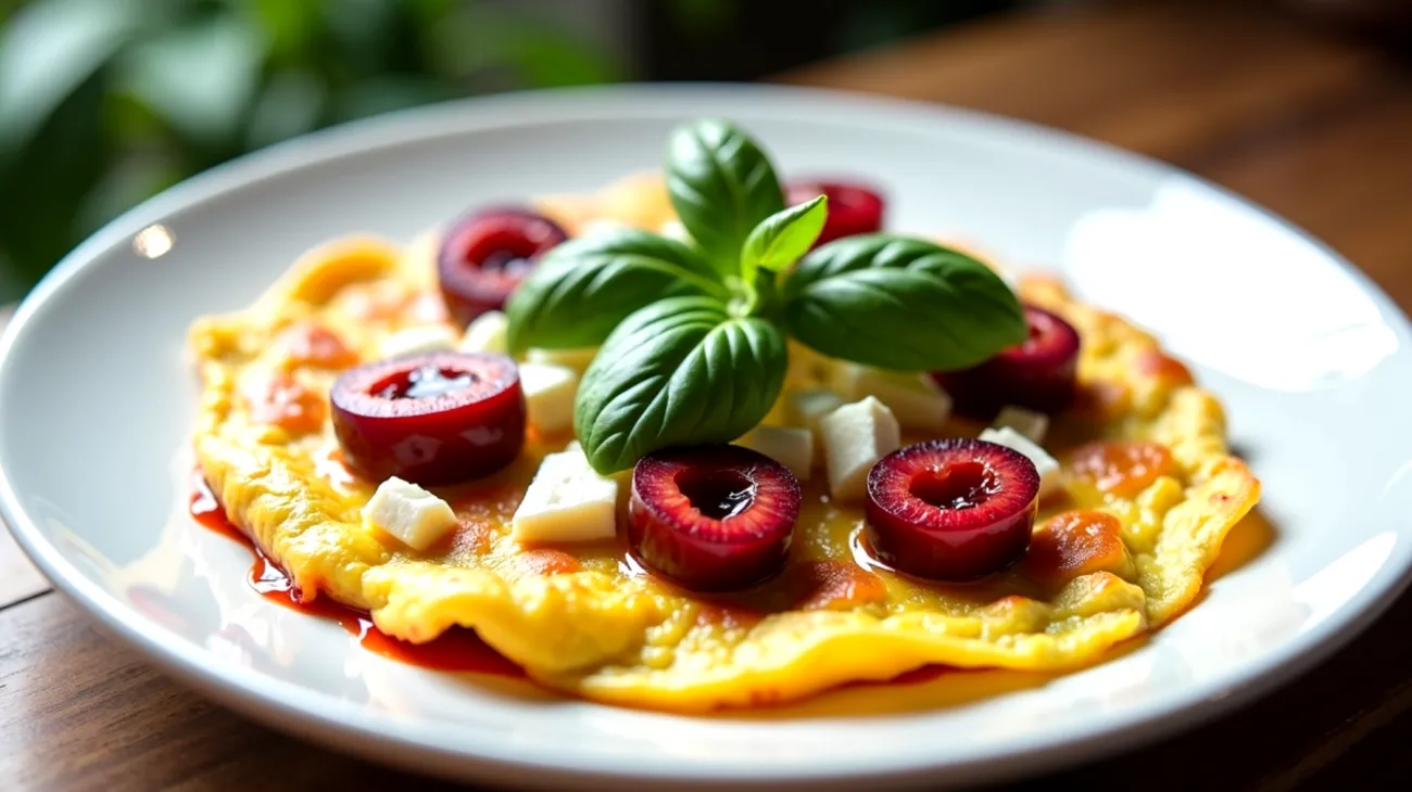 ciliegie scamorza frittatina"