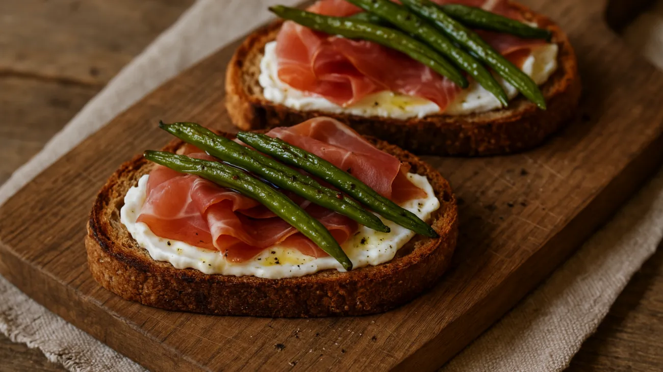 pane integrale speck fagiolini"